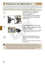 Предварительный просмотр 66 страницы Canon 3647B001 - SELPHY ES40 Photo Printer User Manual