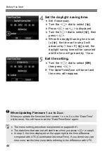 Preview for 44 page of Canon 3814B004 - EOS 7D Digital Camera SLR Instruction Manual