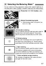 Preview for 107 page of Canon 3814B004 - EOS 7D Digital Camera SLR Instruction Manual