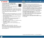 Предварительный просмотр 2 страницы Canon 3950B002 User Manual