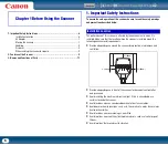 Предварительный просмотр 6 страницы Canon 3950B002 User Manual