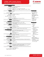 Preview for 2 page of Canon 4063B001 Specifications