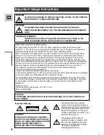 Preview for 2 page of Canon 40MC - Elura MiniDV Digital Camcorder Instruction Manual