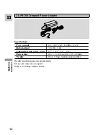 Preview for 14 page of Canon 40MC - Elura MiniDV Digital Camcorder Instruction Manual