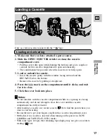 Preview for 17 page of Canon 40MC - Elura MiniDV Digital Camcorder Instruction Manual