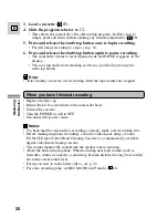 Preview for 20 page of Canon 40MC - Elura MiniDV Digital Camcorder Instruction Manual