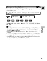 Preview for 21 page of Canon 40MC - Elura MiniDV Digital Camcorder Instruction Manual