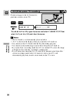 Preview for 22 page of Canon 40MC - Elura MiniDV Digital Camcorder Instruction Manual