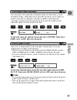 Preview for 23 page of Canon 40MC - Elura MiniDV Digital Camcorder Instruction Manual