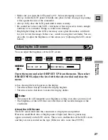 Preview for 27 page of Canon 40MC - Elura MiniDV Digital Camcorder Instruction Manual