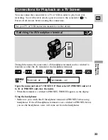 Preview for 33 page of Canon 40MC - Elura MiniDV Digital Camcorder Instruction Manual