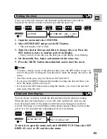 Preview for 53 page of Canon 40MC - Elura MiniDV Digital Camcorder Instruction Manual