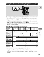 Предварительный просмотр 57 страницы Canon 40MC - Elura MiniDV Digital Camcorder Instruction Manual