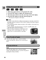 Предварительный просмотр 58 страницы Canon 40MC - Elura MiniDV Digital Camcorder Instruction Manual