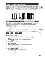 Предварительный просмотр 67 страницы Canon 40MC - Elura MiniDV Digital Camcorder Instruction Manual