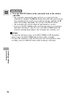 Preview for 72 page of Canon 40MC - Elura MiniDV Digital Camcorder Instruction Manual