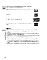 Preview for 78 page of Canon 40MC - Elura MiniDV Digital Camcorder Instruction Manual