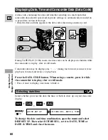 Preview for 80 page of Canon 40MC - Elura MiniDV Digital Camcorder Instruction Manual