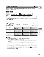 Preview for 81 page of Canon 40MC - Elura MiniDV Digital Camcorder Instruction Manual