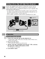 Preview for 86 page of Canon 40MC - Elura MiniDV Digital Camcorder Instruction Manual