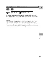 Preview for 91 page of Canon 40MC - Elura MiniDV Digital Camcorder Instruction Manual