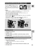 Preview for 101 page of Canon 40MC - Elura MiniDV Digital Camcorder Instruction Manual