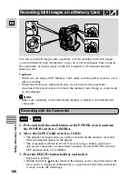 Preview for 106 page of Canon 40MC - Elura MiniDV Digital Camcorder Instruction Manual