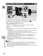 Preview for 116 page of Canon 40MC - Elura MiniDV Digital Camcorder Instruction Manual