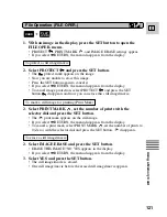 Preview for 121 page of Canon 40MC - Elura MiniDV Digital Camcorder Instruction Manual