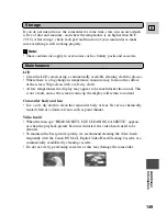 Preview for 149 page of Canon 40MC - Elura MiniDV Digital Camcorder Instruction Manual