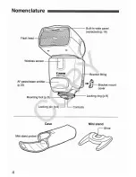 Preview for 6 page of Canon 430EX - Speedlite II - Hot-shoe clip-on... Instruction Manual