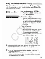 Preview for 13 page of Canon 430EX - Speedlite II - Hot-shoe clip-on... Instruction Manual