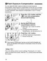 Preview for 16 page of Canon 430EX - Speedlite II - Hot-shoe clip-on... Instruction Manual