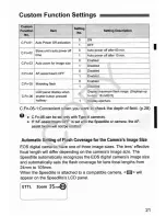 Preview for 23 page of Canon 430EX - Speedlite II - Hot-shoe clip-on... Instruction Manual