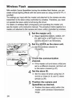 Preview for 26 page of Canon 430EX - Speedlite II - Hot-shoe clip-on... Instruction Manual