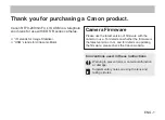 Preview for 2 page of Canon 4318C002 Instructions Manual