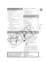 Preview for 7 page of Canon 45 MC - ZR45MC MiniDV Digital Camcorder Instruction Manual