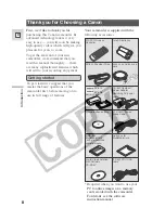 Preview for 8 page of Canon 45 MC - ZR45MC MiniDV Digital Camcorder Instruction Manual