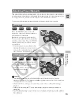 Предварительный просмотр 79 страницы Canon 45 MC - ZR45MC MiniDV Digital Camcorder Instruction Manual