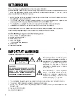 Предварительный просмотр 2 страницы Canon 450X - RE Document Camera Instruction Manual