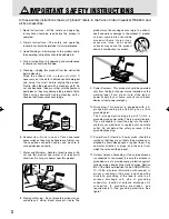 Предварительный просмотр 4 страницы Canon 450X - RE Document Camera Instruction Manual