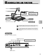 Предварительный просмотр 7 страницы Canon 450X - RE Document Camera Instruction Manual