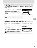 Предварительный просмотр 15 страницы Canon 450X - RE Document Camera Instruction Manual