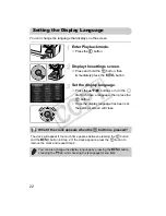 Предварительный просмотр 22 страницы Canon 4612B001 User Manual