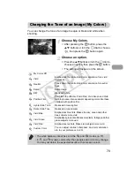 Предварительный просмотр 79 страницы Canon 4612B001 User Manual