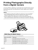 Preview for 23 page of Canon 475D - i Color Inkjet Printer Direct Printing Manual