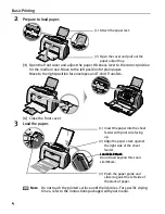 Предварительный просмотр 9 страницы Canon 475D - i Color Inkjet Printer Quick Start Manual