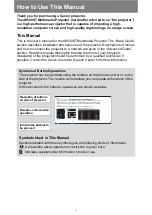 Preview for 2 page of Canon 4K500ST User Manual