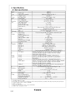 Предварительный просмотр 2 страницы Canon 4K501ST Manual