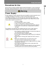 Предварительный просмотр 13 страницы Canon 4K600STZ User Manual